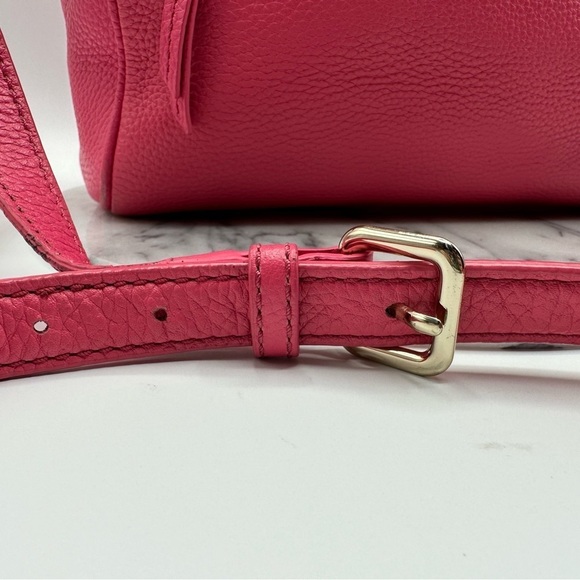 Kate Spade Pink Pebble Leather Boxy Handbag‎ - Picture 8 of 16